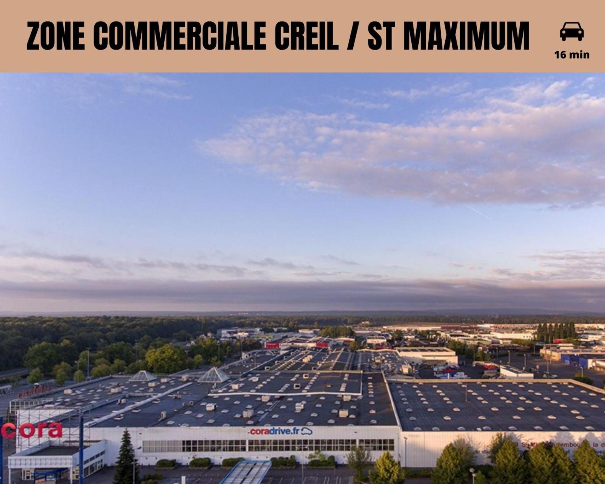 Le Cocon Forestier - Proche Aeroport Beauvais, Chantilly, Foret De Hez-Froidmont, Parking Public Gratuit, Wifi & Netflix Clermont (Oise) Exterior foto